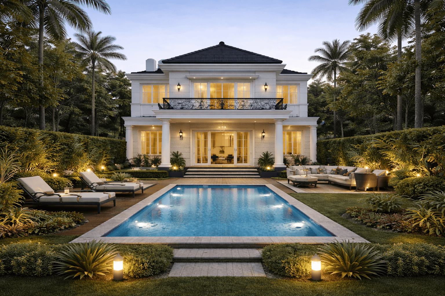 Roads, Park, Lake, and the Feel of Estate Living
